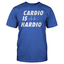 Load image into Gallery viewer, Cardio Is Hardio - T Shirt - men_royal_afb5e604-9361-4bf5-b94b-f6b178e3d303