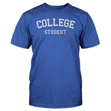 Load image into Gallery viewer, College Stud(ent) - T Shirt - men_royal_c565c9e1-e315-4626-a4ab-afaae98ebe54