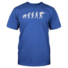 Load image into Gallery viewer, Evolution - Military - T Shirt - men_royal_cbde8210-6497-41ac-aff5-2c9b1e779b23