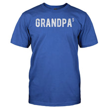 Load image into Gallery viewer, Grandpa To The Fifth Power - T Shirt - men_royal_ccde452d-0ba1-47b7-a9ea-851406f2d7b0