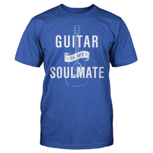 Load image into Gallery viewer, Guitar Is My Soulmate - T Shirt - men_royal_e2bb9921-591f-462a-ba3a-3be3d99449c8