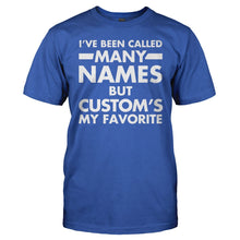 Load image into Gallery viewer, I've Been Called Many Names, But (custom's) My Favorite - Personalized - T Shirt - men_royal_ef0329c6-0ae4-45bf-a75b-fec6abc63a17