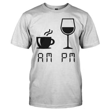 Load image into Gallery viewer, AM &amp; PM - T Shirt - men_white_66270c93-cb4f-4e0f-af7b-4427ad25ec18