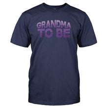 Load image into Gallery viewer, Grandma To Be - T Shirt - nGRANDMA_TO_BE_-_Men_-_navyblue