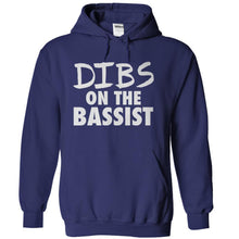 Load image into Gallery viewer, Dibs On The Bassist - T Shirt - navyblue_0210d016-d0a4-4634-b50d-6b565097689c