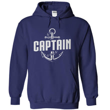 Load image into Gallery viewer, Captain - T Shirt - navyblue_18c2660a-6d7e-4df2-aced-6b5d4b1e18c8