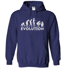 Load image into Gallery viewer, Evolution - Computer - T Shirt - navyblue_1b2d07b7-9e68-4dfb-aadc-ee737489ce67