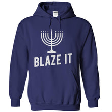 Load image into Gallery viewer, Blaze It - T Shirt - navyblue_1c90f900-0c3b-4a12-96da-cc87fb8ef551