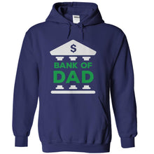 Load image into Gallery viewer, Bank of Dad - T Shirt - navyblue_24273a34-90aa-4386-9da6-b0e5d01405c6