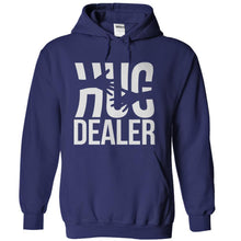 Load image into Gallery viewer, Hug Dealer - T Shirt - navyblue_31497c7f-120e-4343-858d-b89286575623