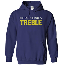 Load image into Gallery viewer, Here Comes Treble - T Shirt - navyblue_356e8bcd-bc77-4f9f-b1ed-d4c1e01f8344