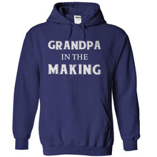 Load image into Gallery viewer, Grandpa In The Making - T Shirt - navyblue_3b91db67-5235-4f76-a9ea-ac95a30d11c2