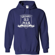 Load image into Gallery viewer, Grumpy Old Man Club - T Shirt - navyblue_3e26b363-3988-4071-9972-abfc5a28e07d