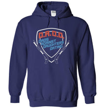 Load image into Gallery viewer, Dads Against Daughters Dating - T Shirt - navyblue_46d010f4-984e-4501-8e95-293f791e4de3