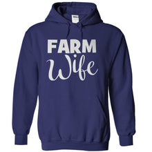 Load image into Gallery viewer, Farm Wife - T Shirt - navyblue_47568102-23ae-470d-9d33-074f981513ef