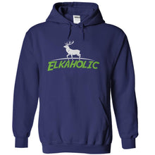 Load image into Gallery viewer, Elkaholic - T Shirt - navyblue_51dc21a7-37f3-43d1-a0b7-a29ac2ca1cc1