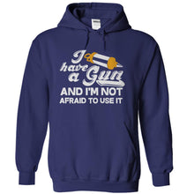 Load image into Gallery viewer, I Have an Icing Gun - T Shirt - navyblue_584ccc88-a794-458d-95f6-9507251d2e63