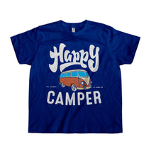 Load image into Gallery viewer, Happy Camper - Kids - navyblue_5cf3f7b5-30d1-4ed5-b6d3-6b5b5379660e