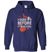 Load image into Gallery viewer, I Used Sharps Before It Was Cool - T Shirt - navyblue_674e5576-5c2a-4804-b457-f96f5c57c3e5