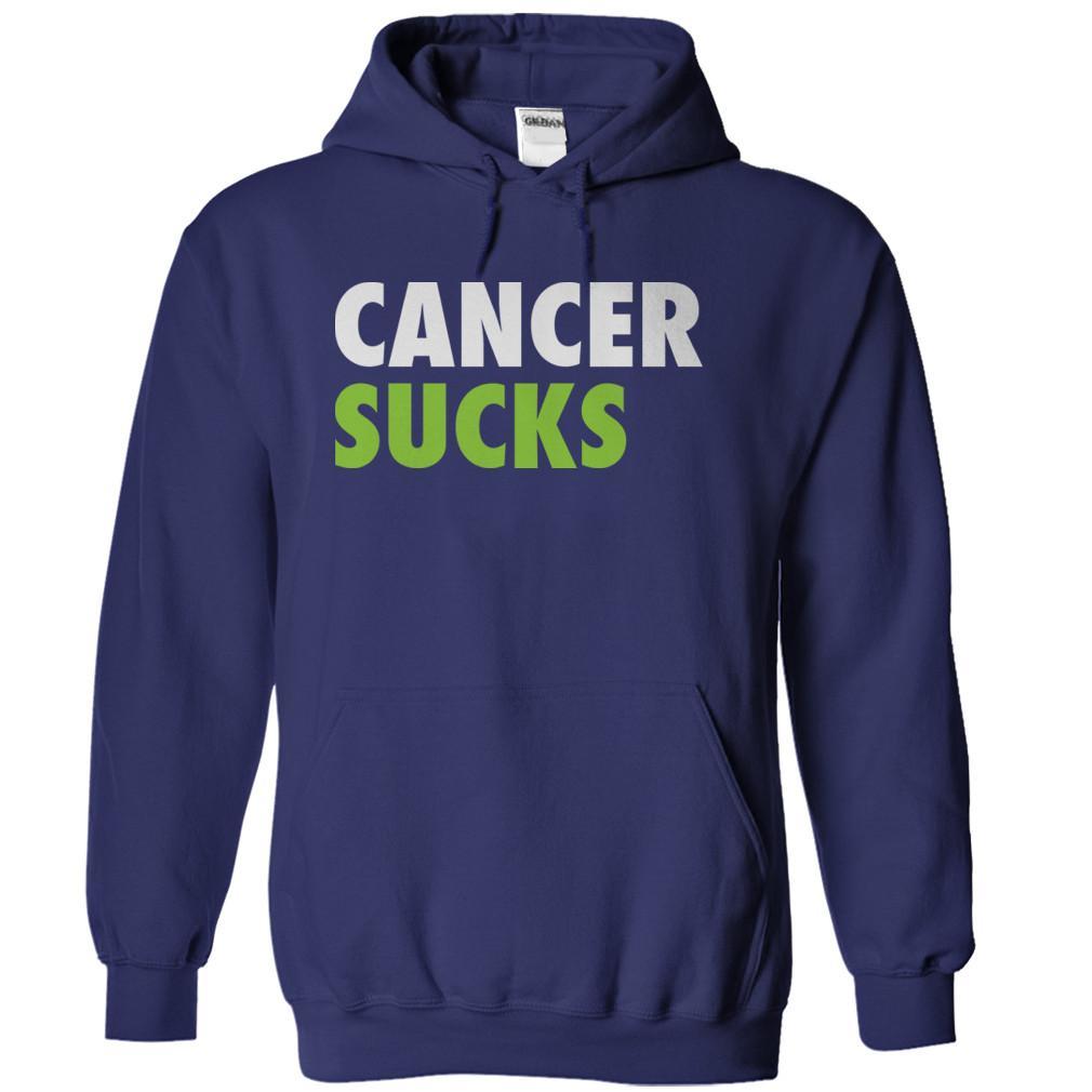 Load image into Gallery viewer, Cancer Sucks - T Shirt - navyblue_6bb4310c-a604-4508-b653-aedd81d8ce2d