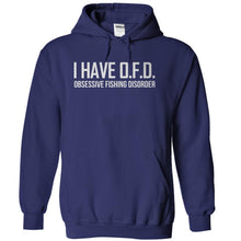 Load image into Gallery viewer, I Have Obsessive Fishing Disorder - T Shirt - navyblue_770fa39e-613a-455d-9541-659086aa5c16