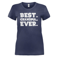 Load image into Gallery viewer, Best. Grandma. Ever. - T Shirt - navyblue_7c3d9b94-9a1e-4c41-880f-e63da228f46e