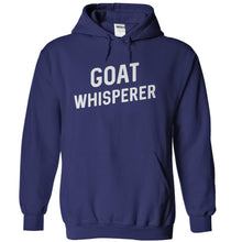 Load image into Gallery viewer, Goat Whisperer - T Shirt - navyblue_7fdb7d14-d9a9-464c-b96b-f729007b34d9