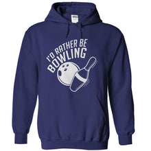 Load image into Gallery viewer, I'd Rather Be Bowling - T Shirt - navyblue_81694030-41d0-411f-a8c0-d0771a55b2f5