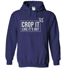 Load image into Gallery viewer, Crop It Like It's Hot - T Shirt - navyblue_87066d47-99b6-403f-b6df-36f3ac2af316