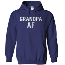 Load image into Gallery viewer, Grandpa AF - T Shirt - navyblue_9fac36a2-ffd2-44ec-80c6-2b898449ec73