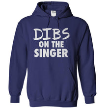 Load image into Gallery viewer, Dibs On The Singer - T Shirt - navyblue_a1aab1d2-b8e8-4533-952a-4e2a5af2929a