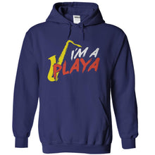 Load image into Gallery viewer, I'm a Saxophone Playa - T Shirt - navyblue_a4788e96-a590-4a14-9d46-2351dd53dd3d