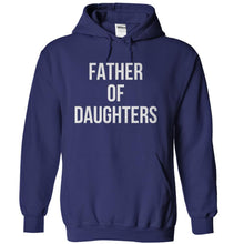 Load image into Gallery viewer, Father of Daughters - T Shirt - navyblue_a58e5b6d-50a8-47a5-a14f-53082165f14b