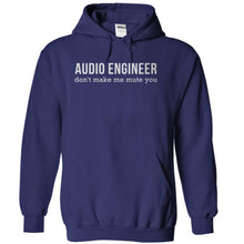 Load image into Gallery viewer, Don't Make Me Mute You - T Shirt - navyblue_b1a74e41-8dbb-4dcb-950c-29fbba06cbd7