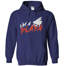 Load image into Gallery viewer, I'm a Piano Playa - T Shirt - navyblue_c0995c42-a97c-46c2-86a9-698eb668cd46