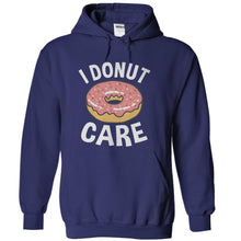Load image into Gallery viewer, I Donut Care - T Shirt - navyblue_e4c9ee3f-fb36-4e9c-8d76-b01dc94a264b