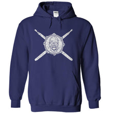 Load image into Gallery viewer, Drums and Crossbones - T Shirt - navyblue_f2f07aab-02a3-4c07-a4f4-d7ecb07cfeb2