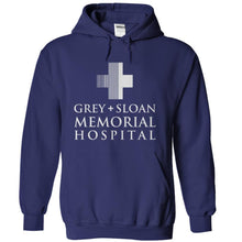 Load image into Gallery viewer, Grey + Sloan Memorial Hospital - T Shirt - navyblue_f972aeb9-5cd4-452f-ad3b-b371e59324bf