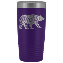 Load image into Gallery viewer, Floral Mama Bear Tumbler TUB-27 - oh8c5mjvx9vj0rqqg48kvxdg