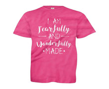 Load image into Gallery viewer, I Am Fearfully and Wonderfully Made - Kids - pink_43c303da-d51a-4e10-848c-73260a8a92dc