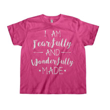Load image into Gallery viewer, I Am Fearfully and Wonderfully Made - Kids - pink_f9cd63a7-4a8f-494a-96f0-d6b04f2adf8a