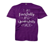 Load image into Gallery viewer, I Am Fearfully and Wonderfully Made - Kids - purple_3152c20e-2dac-499e-99a6-98281c981093