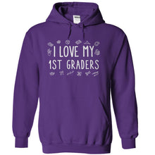 Load image into Gallery viewer, I Love My 1st Graders - T Shirt - purple_35141691-9884-4c04-9bf8-3ef912f2abf2