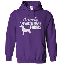 Load image into Gallery viewer, Angels Appear In Many Forms - T Shirt - purple_39285f07-97c5-485a-82d6-601ef7293e77
