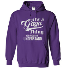 Load image into Gallery viewer, It's a Gaga Thing - T Shirt - purple_4bb1bfc2-e6d8-42ed-bad2-78d70683c2ef