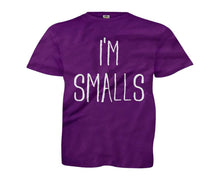 Load image into Gallery viewer, I'm Smalls - Kids - T Shirt - purple_4da6dfd1-14db-4728-9394-dd0b4399f6e9