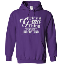 Load image into Gallery viewer, It's A G-ma Thing - T Shirt - purple_8a5f14b5-2d27-421d-a2b5-4483ba1c734f