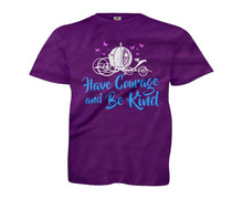 Load image into Gallery viewer, Have Courage and Be Kind - Kids - purple_8e36f40b-100c-482d-879c-b9c61d5e645a