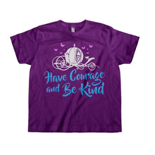 Load image into Gallery viewer, Have Courage and Be Kind - Kids - purple_9271cf18-c235-489c-b684-2e9ea9df0c71