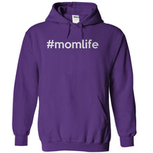 Load image into Gallery viewer, #momlife - T Shirt - purple_a1cd4eee-2fa1-4a4c-a97a-22a53ddf17d1